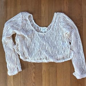 Festival inspired knit crop top